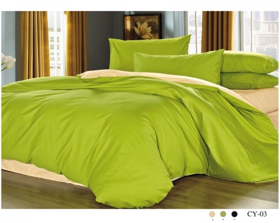 Arya Dyed Color Сатин Двухсторонний полуторный 160*220 Cy-03