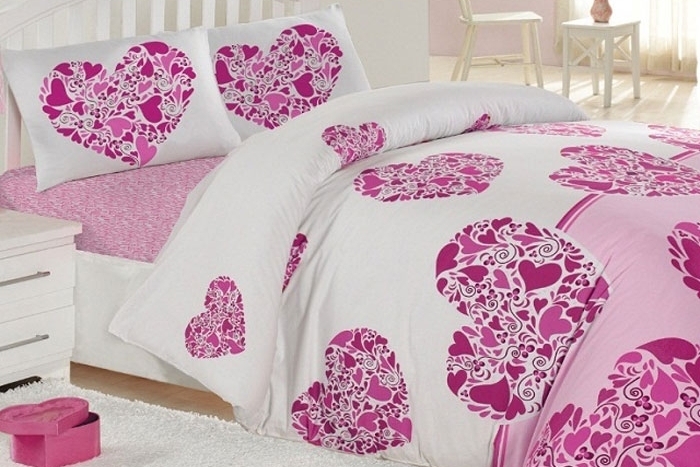 Altinbasak Ранфорс Печатный 160*220 Candy Pink