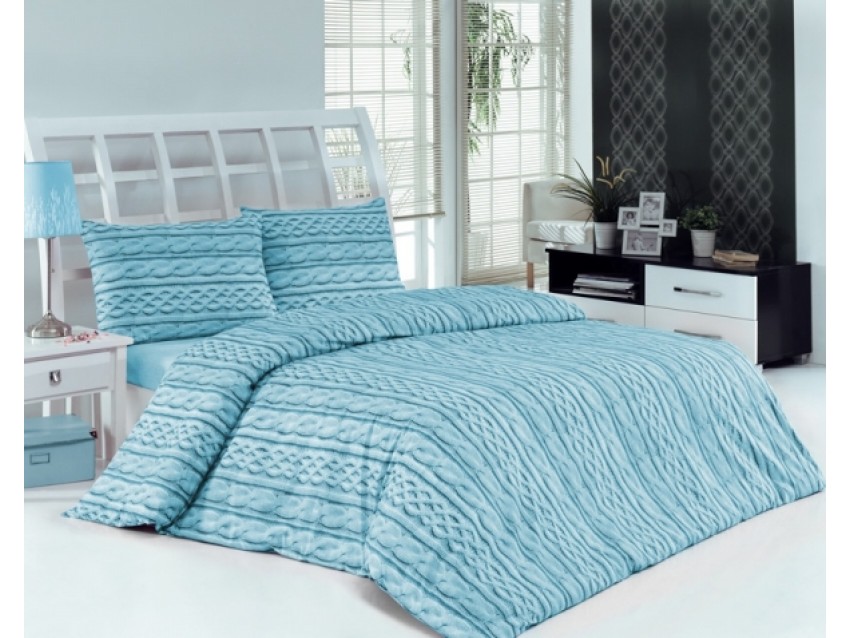 Altinbasak Ранфорс Печатный 160*220 Tweed Mavi