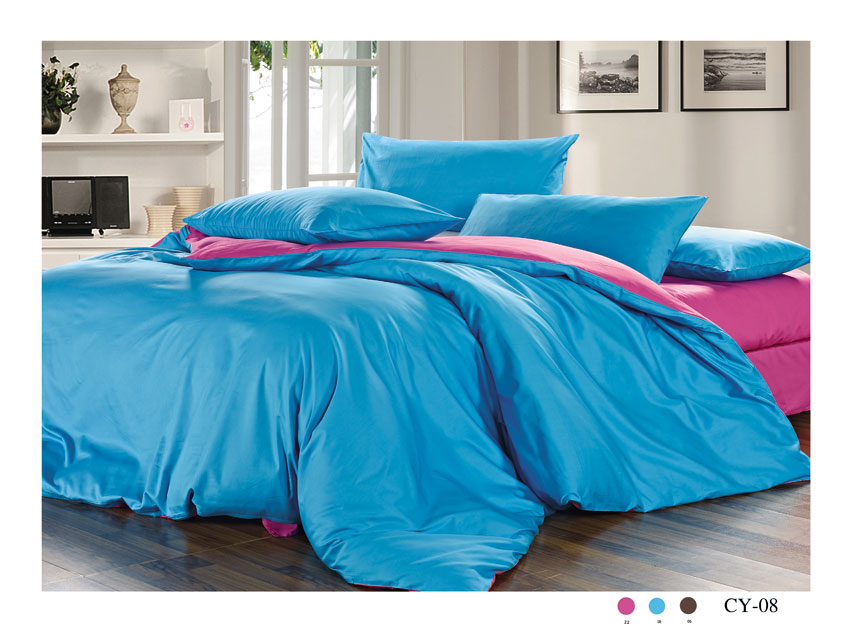 Arya Dyed Color Сатин Двухсторонний полуторный 160*220 Cy-08