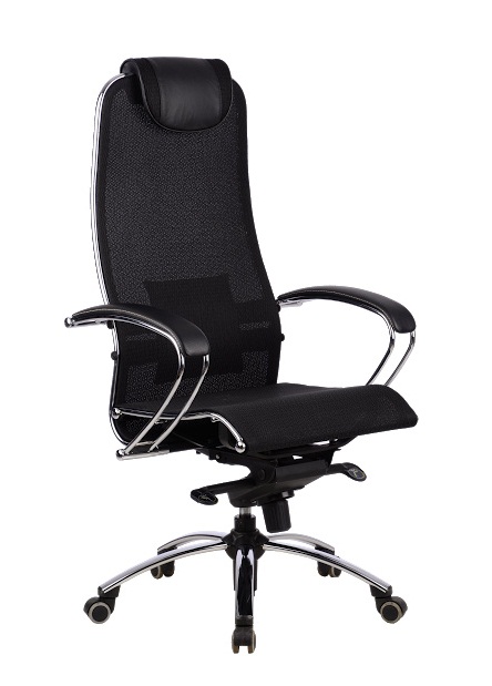 Кресло компьютерное METTA SAMURAI S1 BLACK PLUS для руководителя