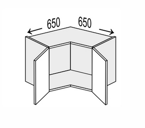Секція Glory верхня КутВ 90°/360 (GL-190)
