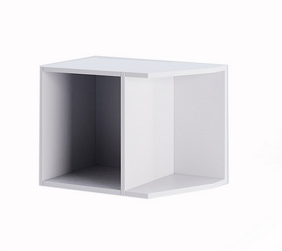Корпус Антресоль Кутове Закінчення Idea (ID-27-WB) Miromark