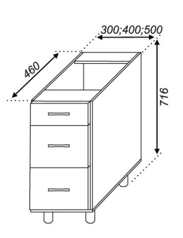 Н 40 Ш низ Модульная система Модена