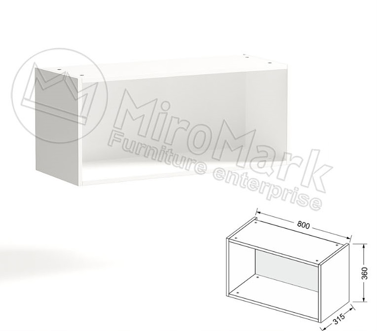Верхня секція 80ВН/360 (VLB-0801-WM)