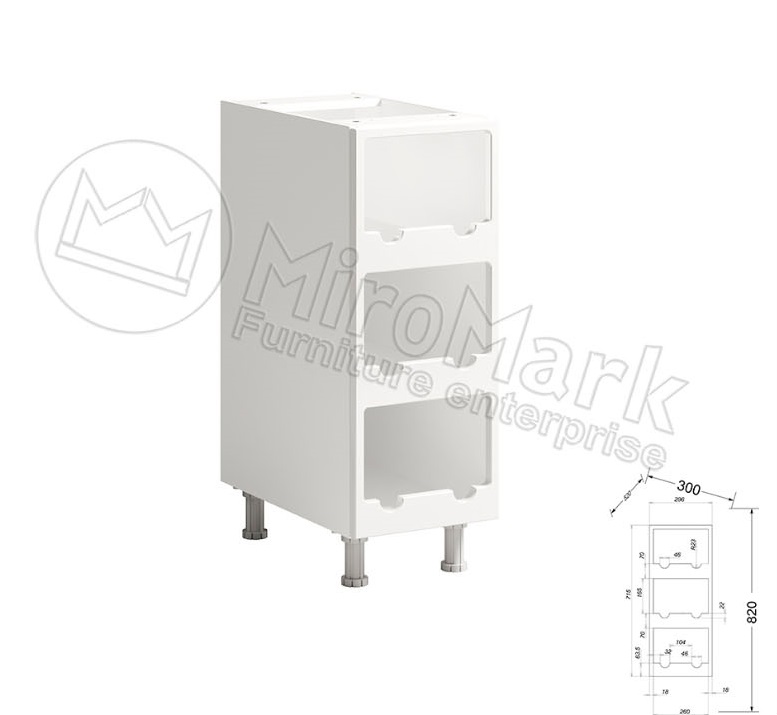 Нижня секція 30НПП/820 (VLH-0315-WM)