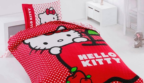 Altinbasak Hello Kitty Apple Детский Ранфорс 160*220