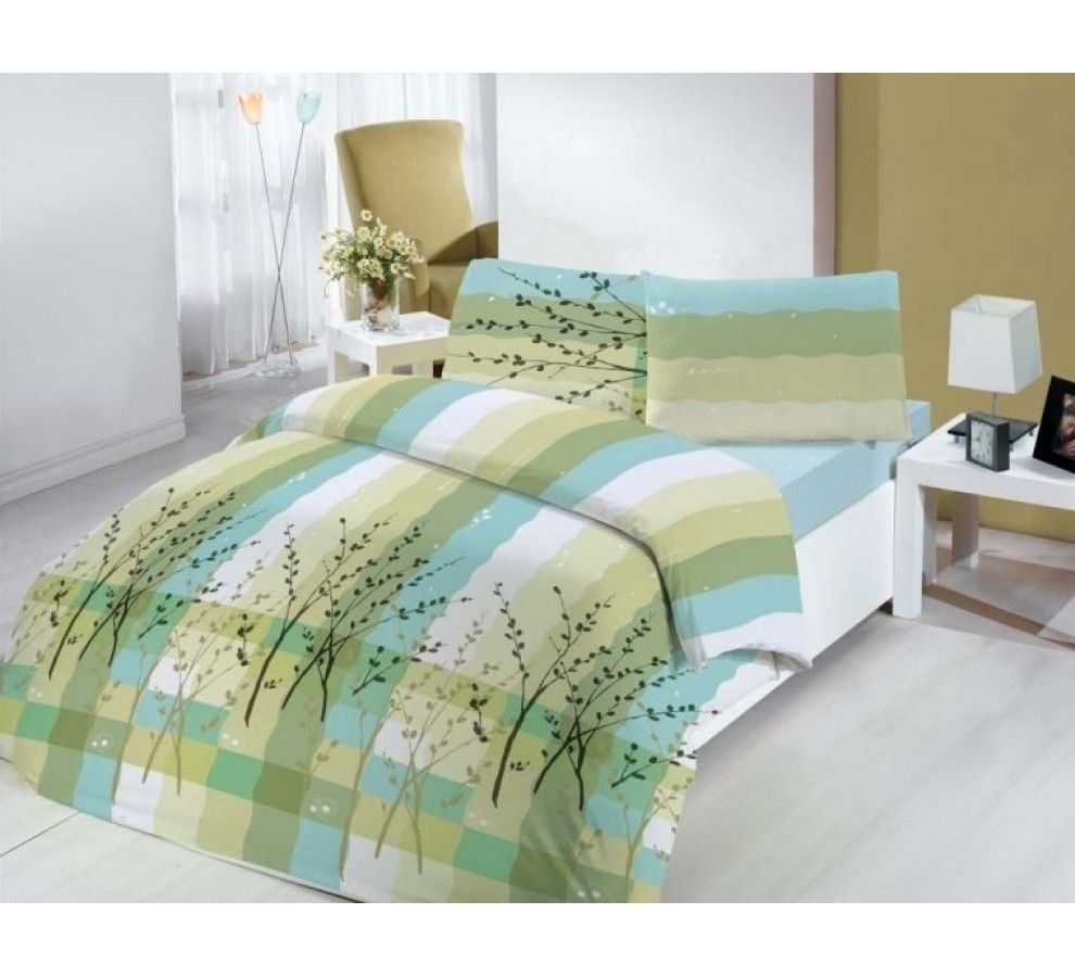 Altinbasak Ранфорс Печатный 160*220 Anabella Green
