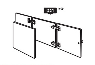 D21 (2 фасада) Домино