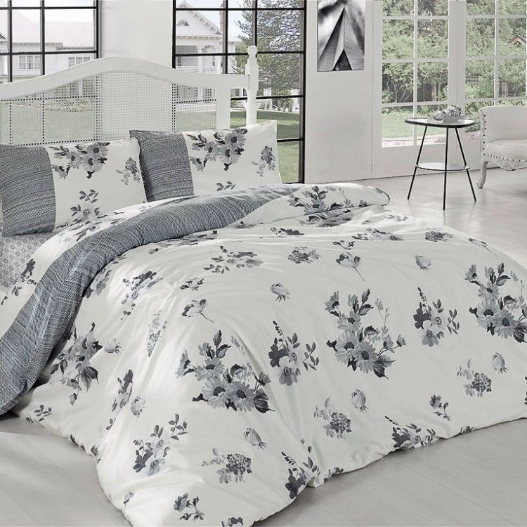 Altinbasak Ранфорс Печатный 160*220*2 Lona Grey