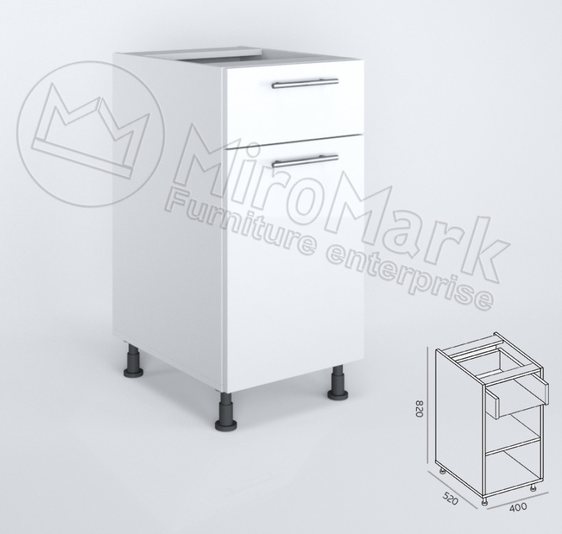 Нижня секція 40Н 1ДВ 1ШХ/820 (BH-1421-WB)
