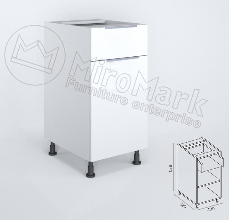 Нижня секція 40Н 1ДВ 1ШХ/820 (RH-1421-WB)
