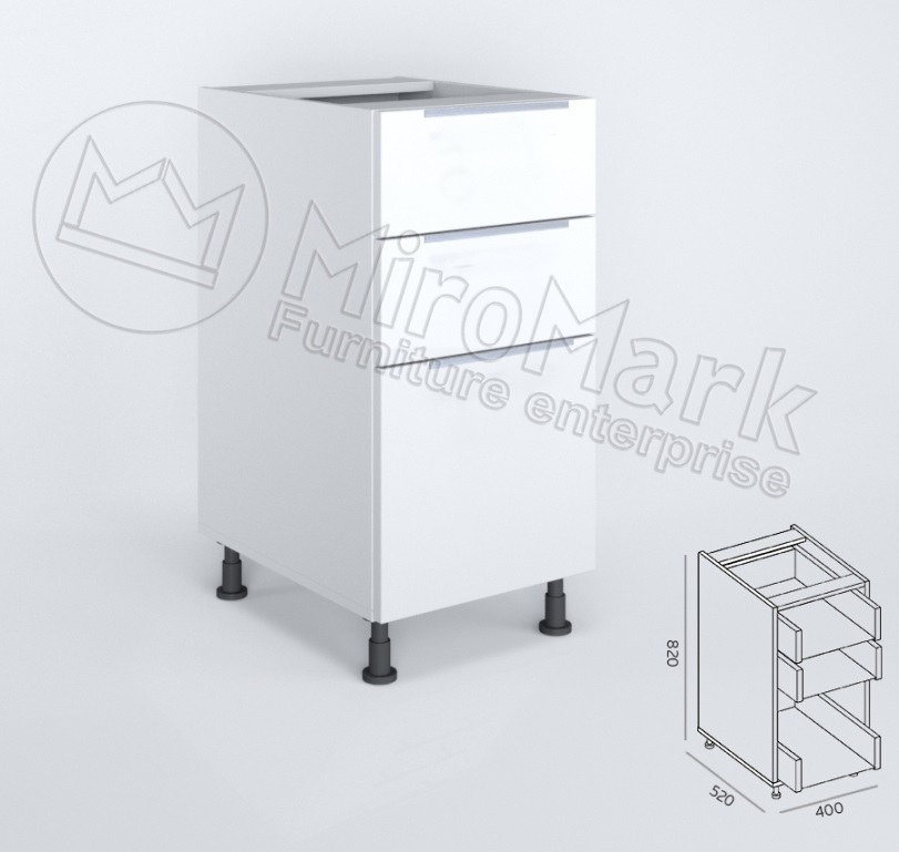 Нижня секція 40Н 3ШХ/820 (RH-1431-WB)