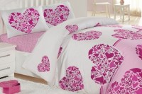Altinbasak Ранфорс Печатный 160*220*2 Candy Pembe