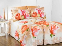 Arya сатин печатный семейный 160*220*2 Rosebella-yellow
