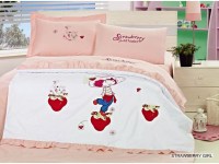 Arya сатин с вышивкой Strawberry Girl 160*220