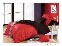 Arya Dyed Color Сатин Двухсторонний евро 200Х220  Cy-11