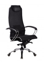 Кресло компьютерное METTA SAMURAI S1 BLACK PLUS для руководителя