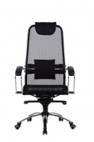 Кресло компьютерное METTA SAMURAI S1 BLACK для руководителя