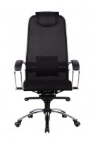 Кресло компьютерное METTA SAMURAI S1 BLACK PLUS для руководителя