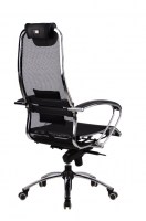 Кресло компьютерное METTA SAMURAI S1 BLACK для руководителя