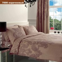 7000 Коричневый Viluta Ранфорс Евро 200*220