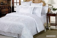 Жаккард полуторный Afrodit white 160*220