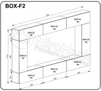 Вітальний набір BOX-F2 (BX-F2-WB)