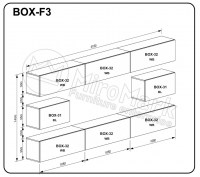 Вітальний набір BOX-F3 (BX-F3-WB/BL)