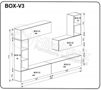 Вітальний набір BOX-V3 (BX-V3-WB/BL)
