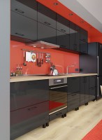 Кухня Mirror Gloss (Миррор Глосс) Стандарт Вип-Мастер