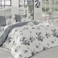Altinbasak Ранфорс Печатный 160*220 Lona Grey