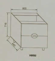 Адель Люкс Н 80 Ш