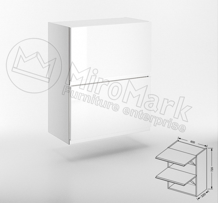 Верхня секція 60ВГ/720 (MB-1622-WB)