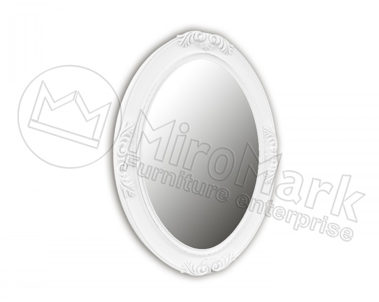 Зеркало Лаура Белое MR-85-WH